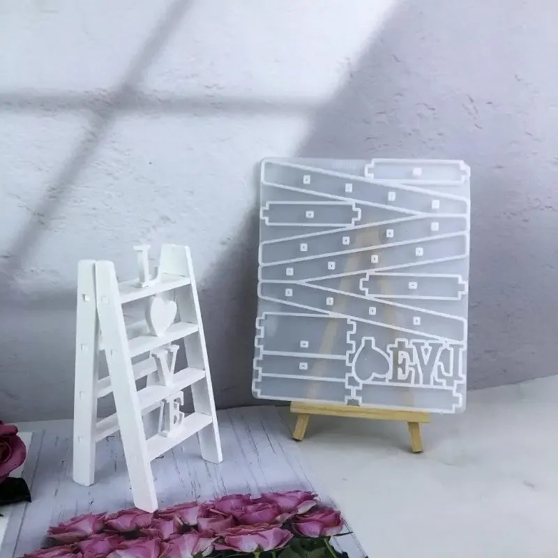 1set diy silicone ladder mold  - Home Office Architecture ulasan dan harga