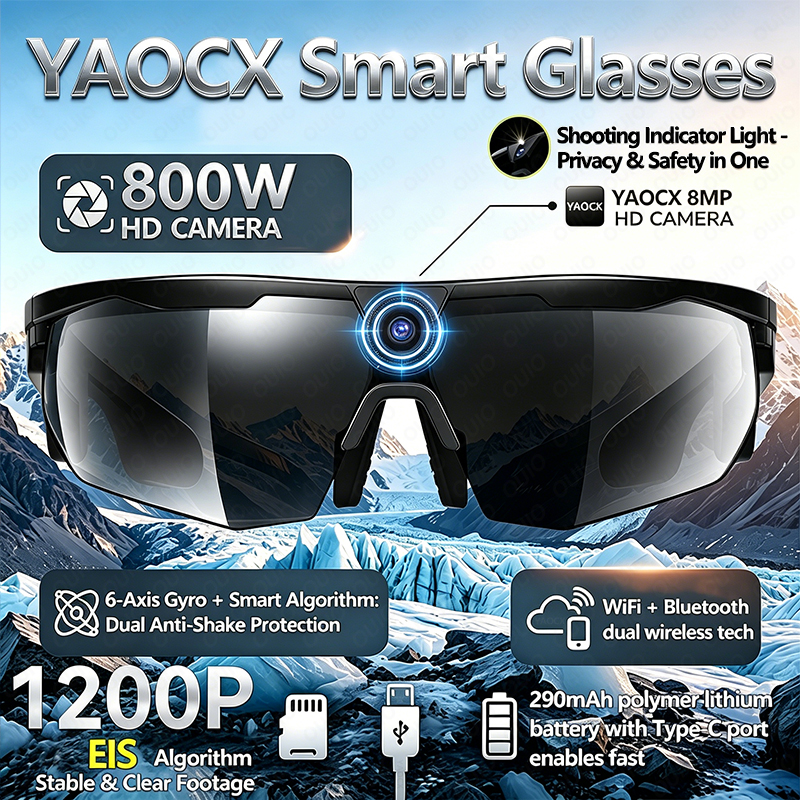 2026 New Smart Glasses Cycling - Webcam Hd 1080P ulasan dan harga