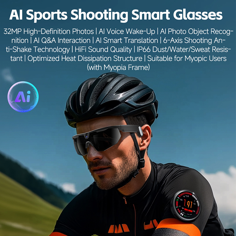 2026 New Smart Glasses Cycling - Webcam Hd 1080P ulasan dan harga