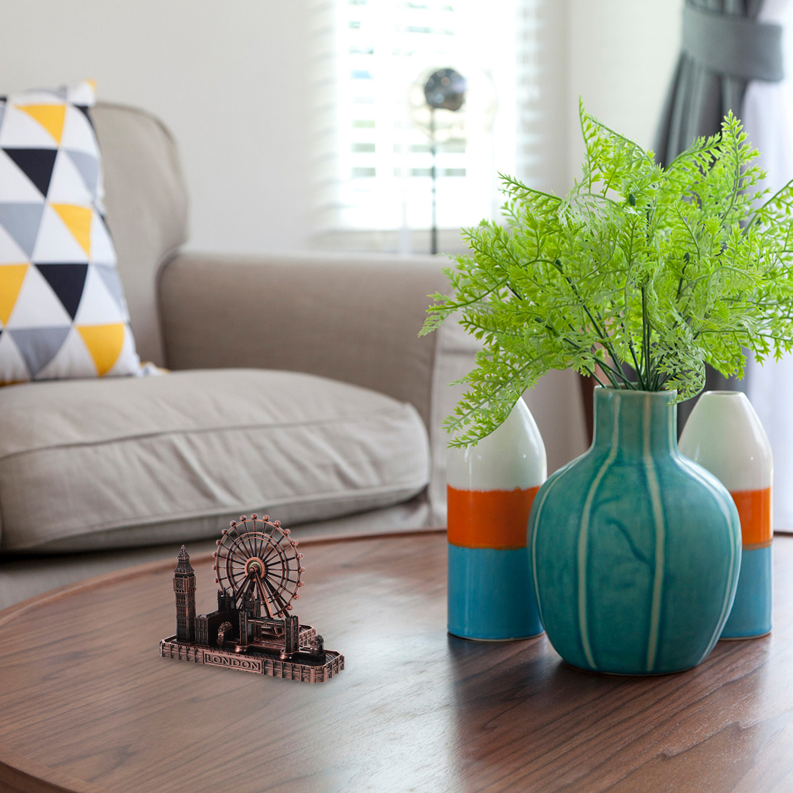 London Tower Bridge Metal Scul - Home Office London ulasan dan harga