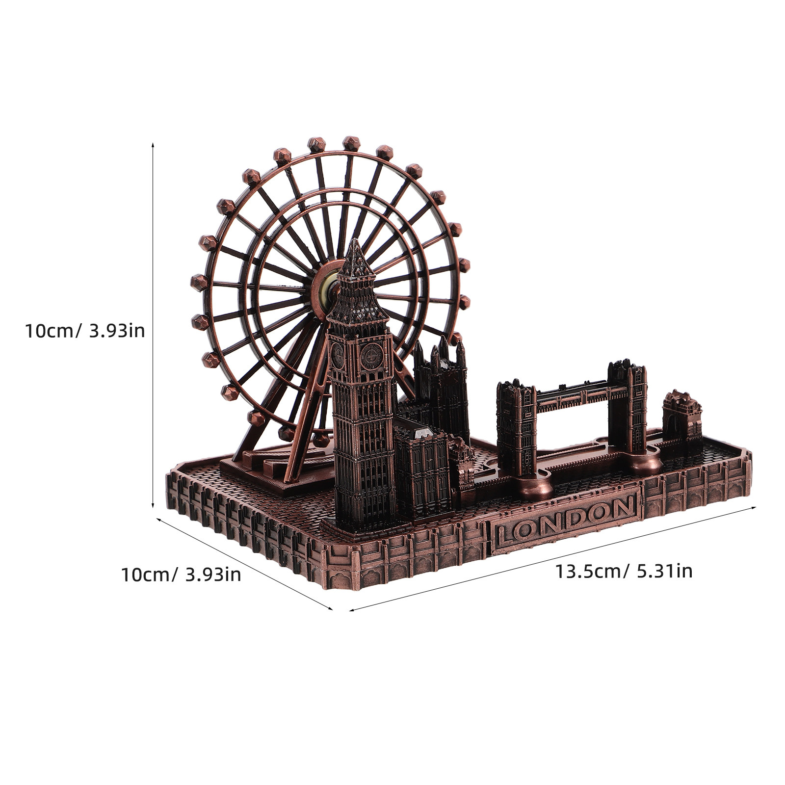 London Tower Bridge Metal Scul - Home Office London ulasan dan harga