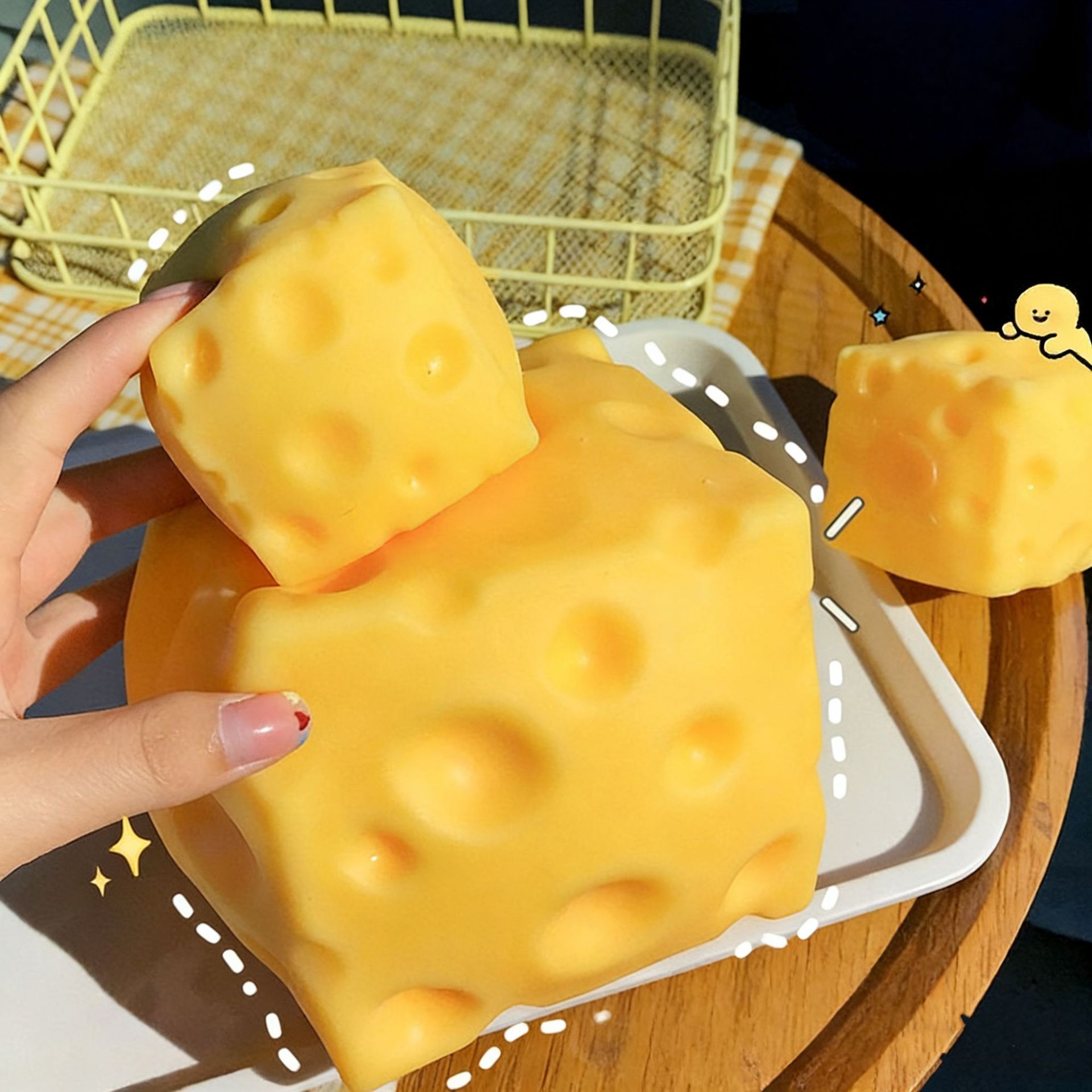 Simulate Cheese Squeeze Toy Sl - Home Office Simulator ulasan dan harga