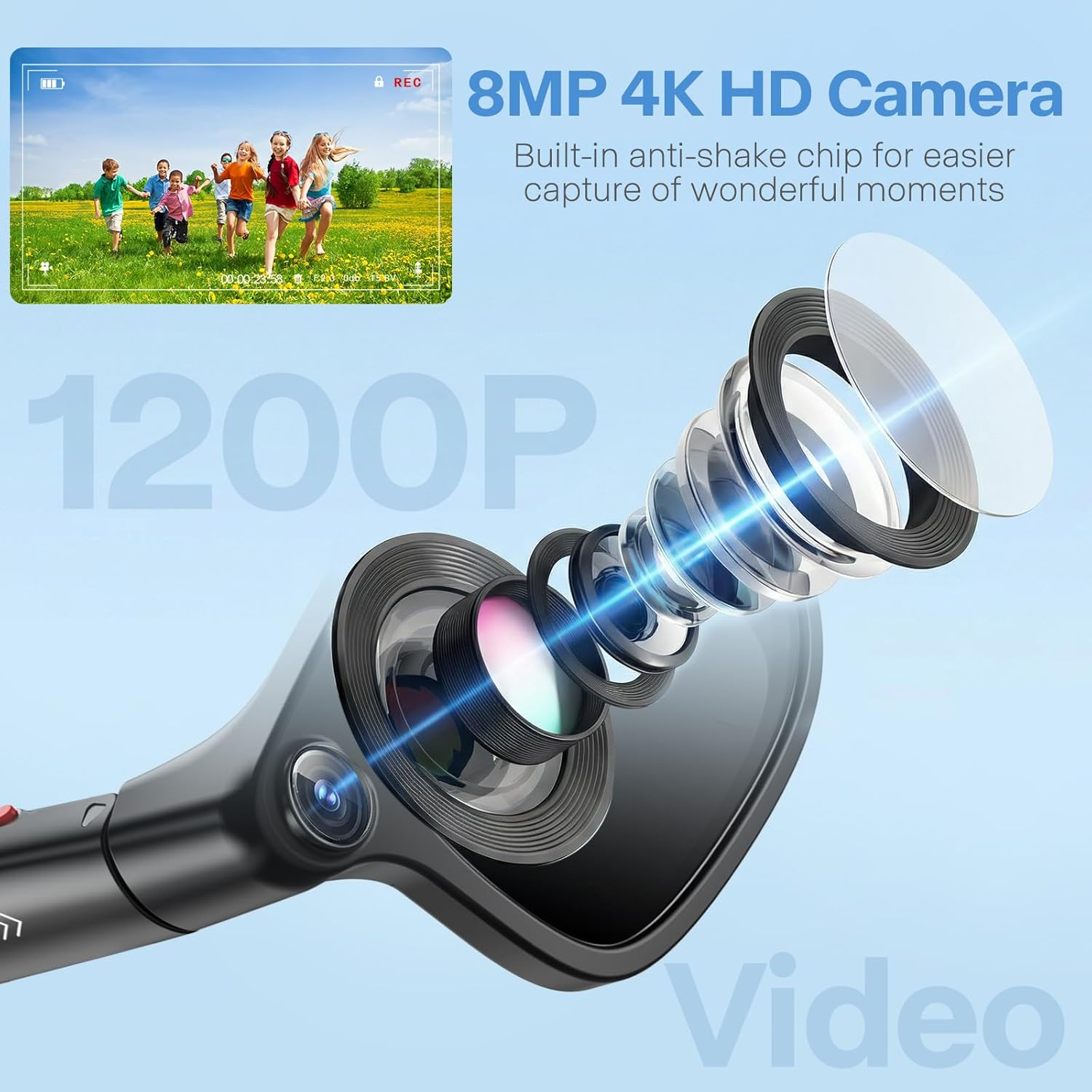 2026 New HD Smart Audio Glasse - Webcam Hd 1080P ulasan dan harga
