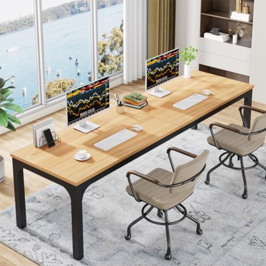 78.7 Inches Extra Long Compute - Home Office Desks ulasan dan harga
