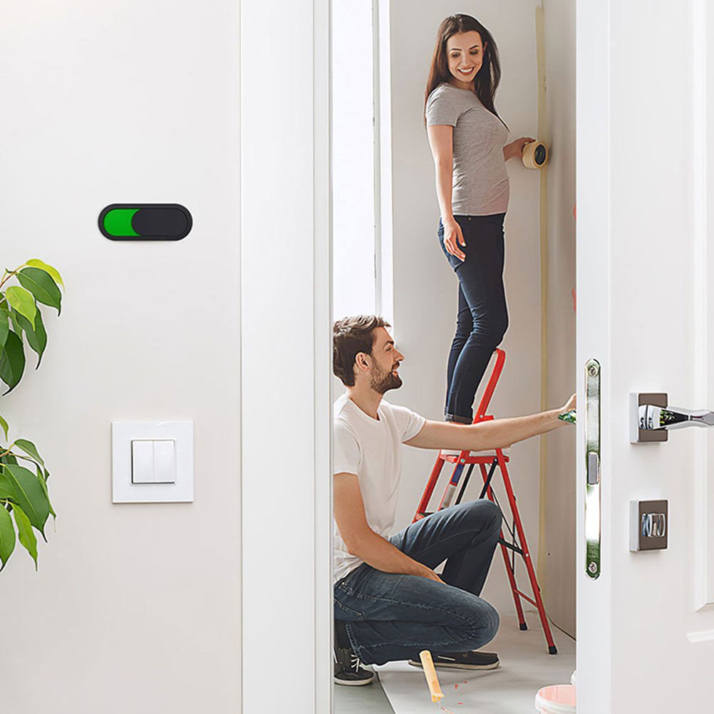 4Pcs Pmma Slider Privacy Sign  - Home Office Vacantes ulasan dan harga