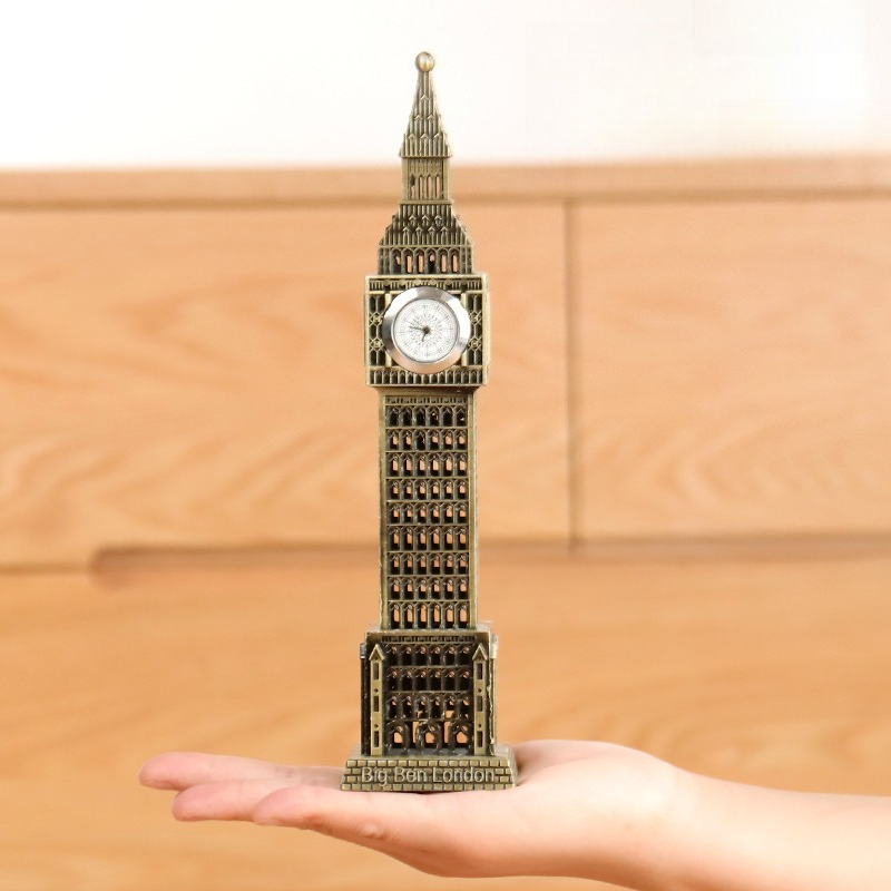 1pc 18cm London Big Ben Model, - Home Office London ulasan dan harga