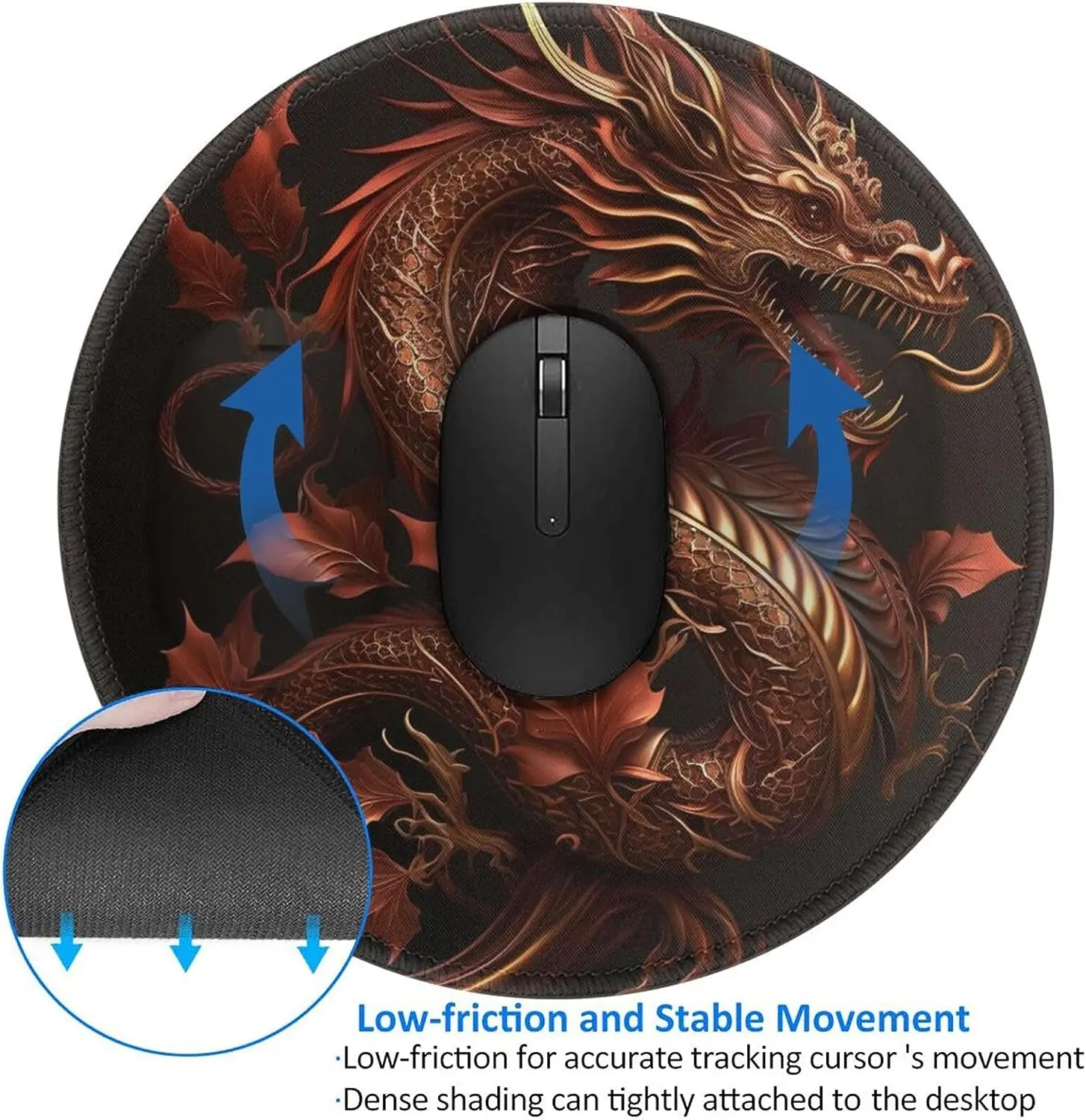 Golden Chinese Dragon Red Art  - Home Office Work ulasan dan harga