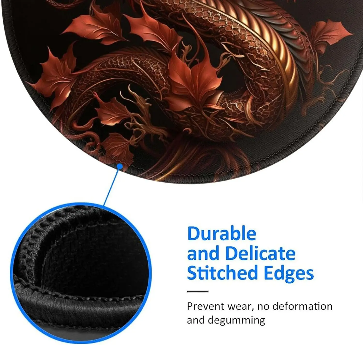 Golden Chinese Dragon Red Art  - Home Office Work ulasan dan harga